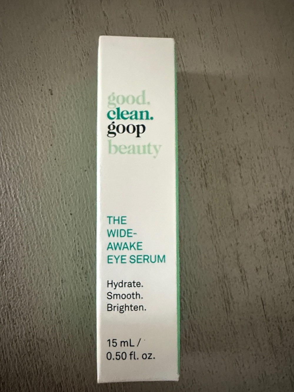 The Wide-Awake Eye Serum — Hydrating Eye Serum in White/Green